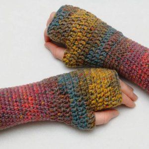 Coworker gift Fingerless Gloves Arm warmers Wrist warmers